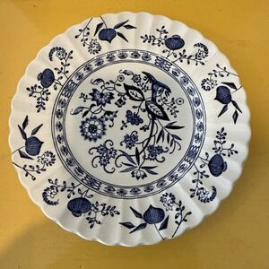 J & G MEAKIN BLUE NORDIC  Onion ENGLAND 7 " SALAD PLATES   Volume Discount!